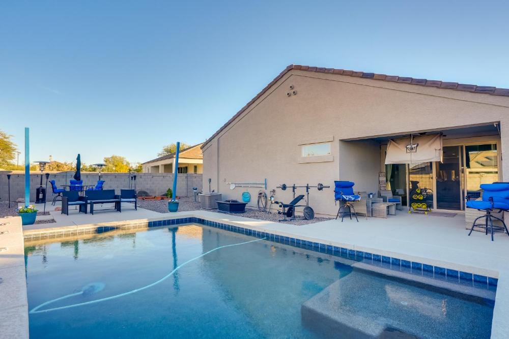 Private Pool Relaxing Phoenix Area Vacation Home!